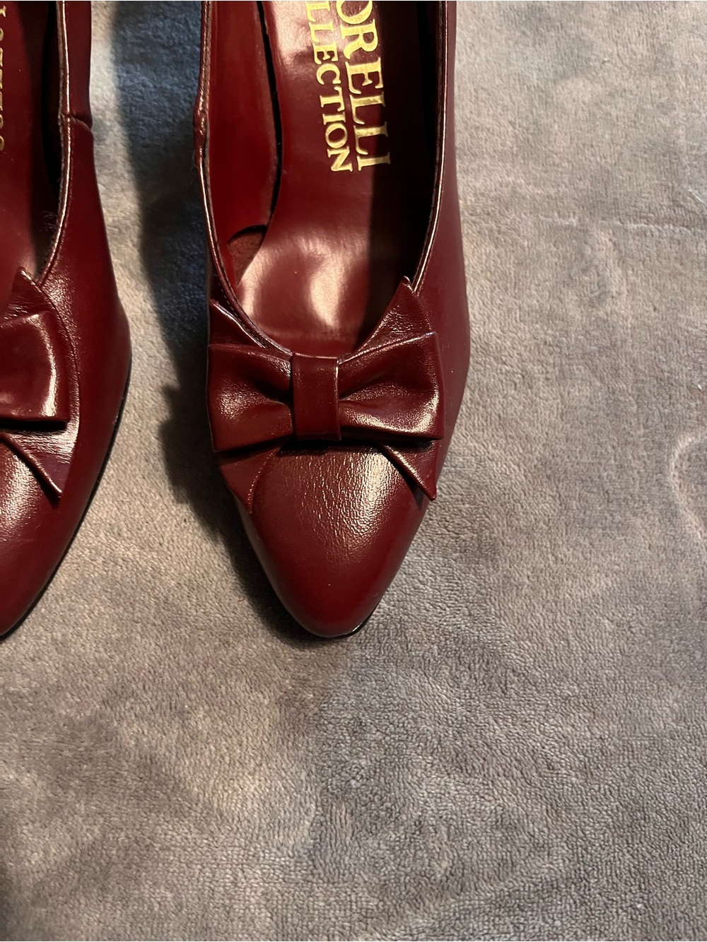 Women's Red Pumps, Borelli size 7 - Picture 2 of 6